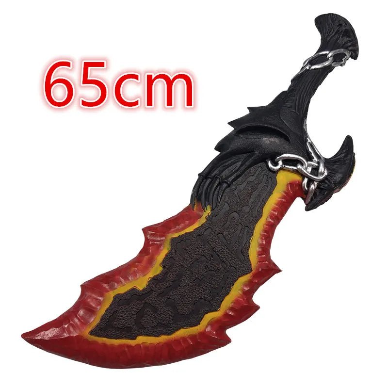 1:1 God of War 4 War Beast Axe Leviathan Gold Edition Cosplay Pirate Ghost Axe Prop sword Role Playing Cos Axe PU Boy toy sword - STAND OUT FLEXSARAH