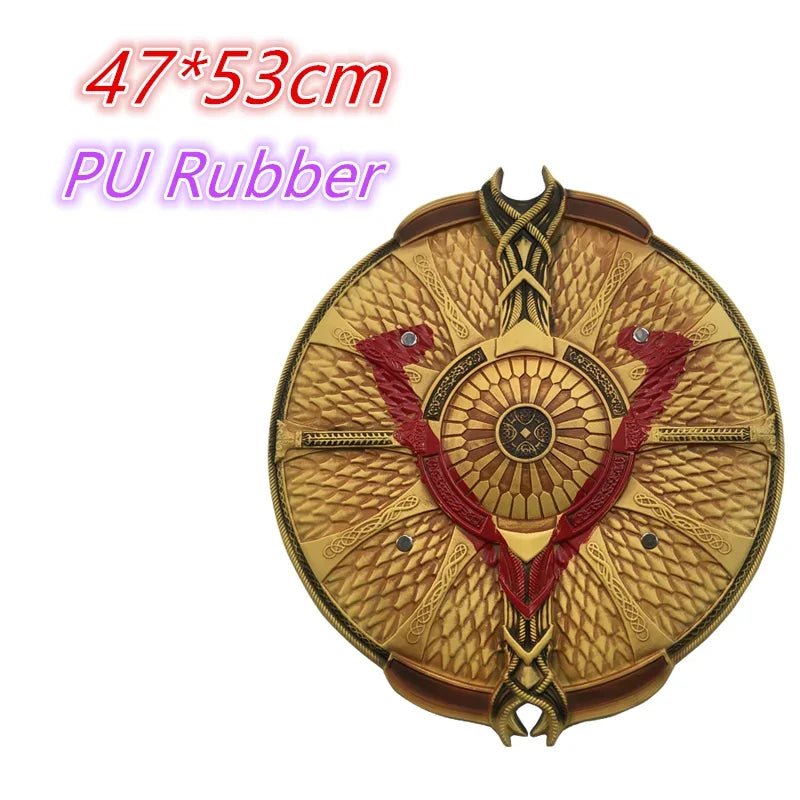 1:1 God of War 4 War Beast Axe Leviathan Gold Edition Cosplay Pirate Ghost Axe Prop sword Role Playing Cos Axe PU Boy toy sword - STAND OUT FLEXSARAH