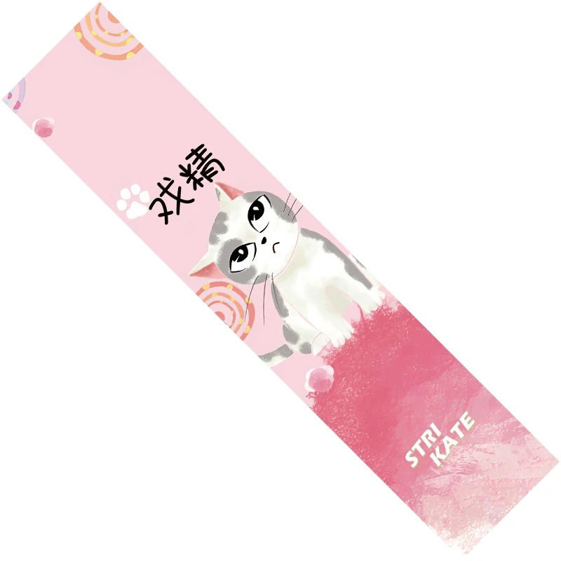122cm deskorolka Thick Skateboard Longboard Griptape Deck Sandpaper Grip Tape Sticker Long Board griptape skateboard - STAND OUT FLEXSARAH
