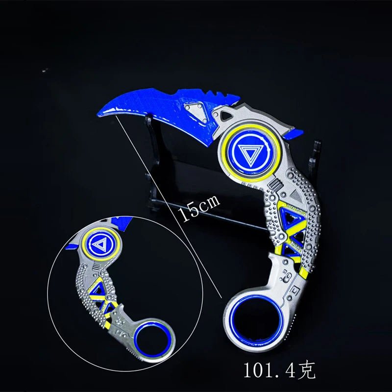 15cm/5.91in APEX Heirloom Raptor Claws Model Game Periphery Full Metal Blunt Karambit Knives Desktop Decoration Crafts Toys Gift - STAND OUT FLEXSARAH