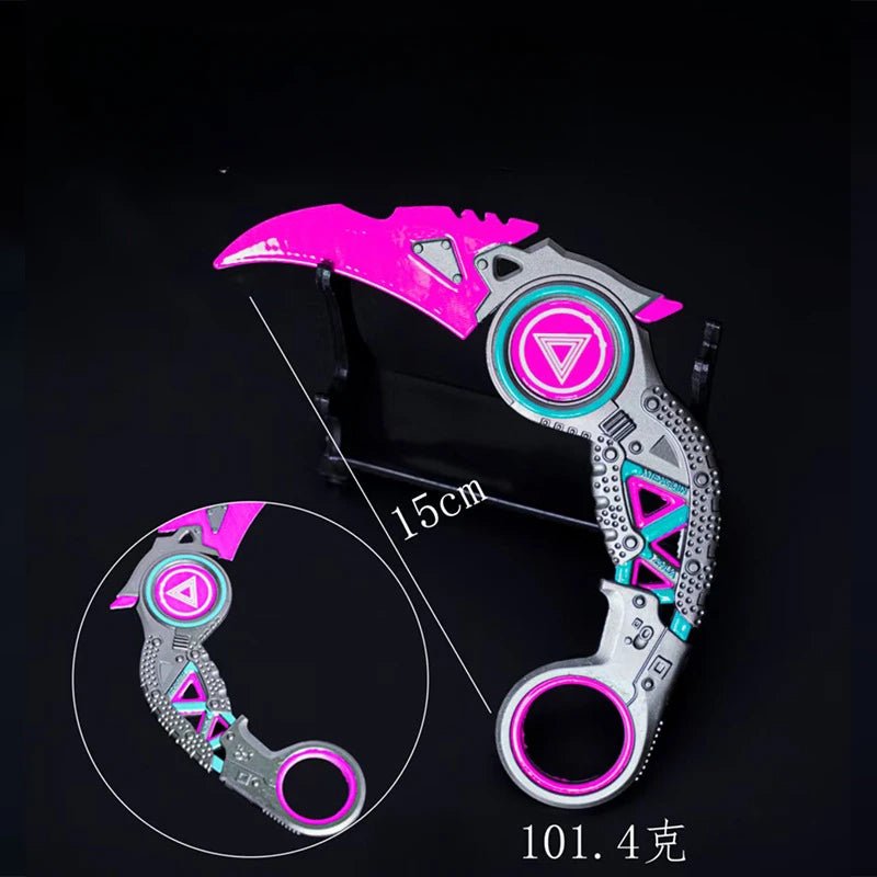 15cm/5.91in APEX Heirloom Raptor Claws Model Game Periphery Full Metal Blunt Karambit Knives Desktop Decoration Crafts Toys Gift - STAND OUT FLEXSARAH