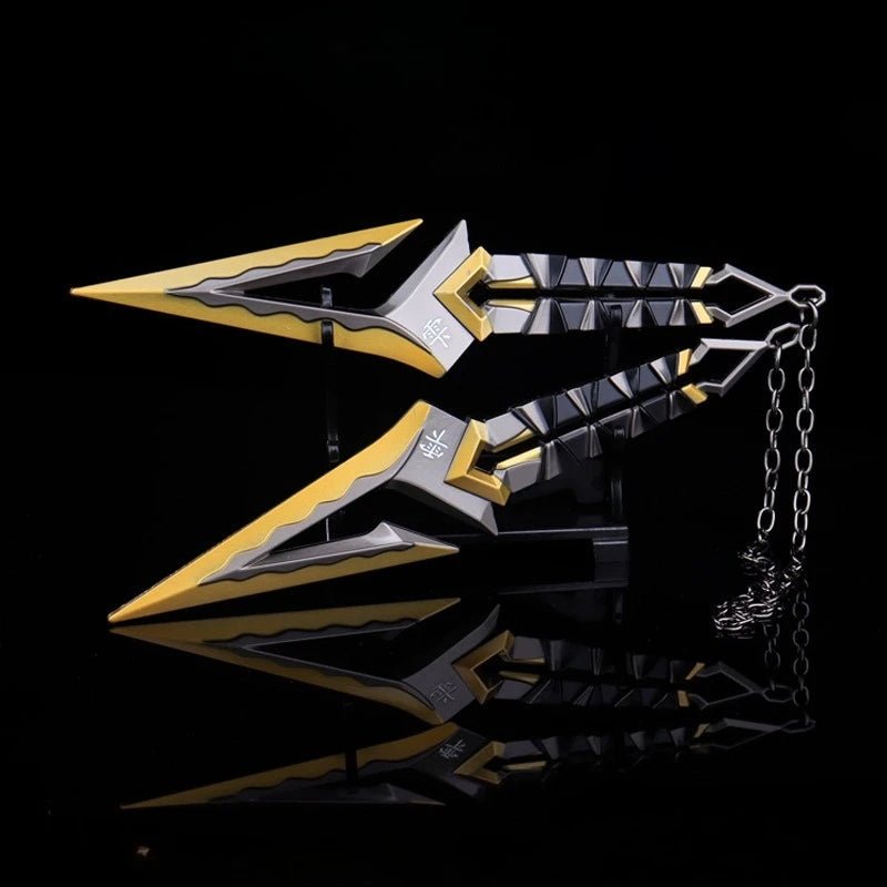 16cm Valorant Knife Kuronami No Yaiba Upgrade Alloy Model Game Melee Weapon Peripherals Militery Training Knives Toys Safety Boy - STAND OUT FLEXSARAH