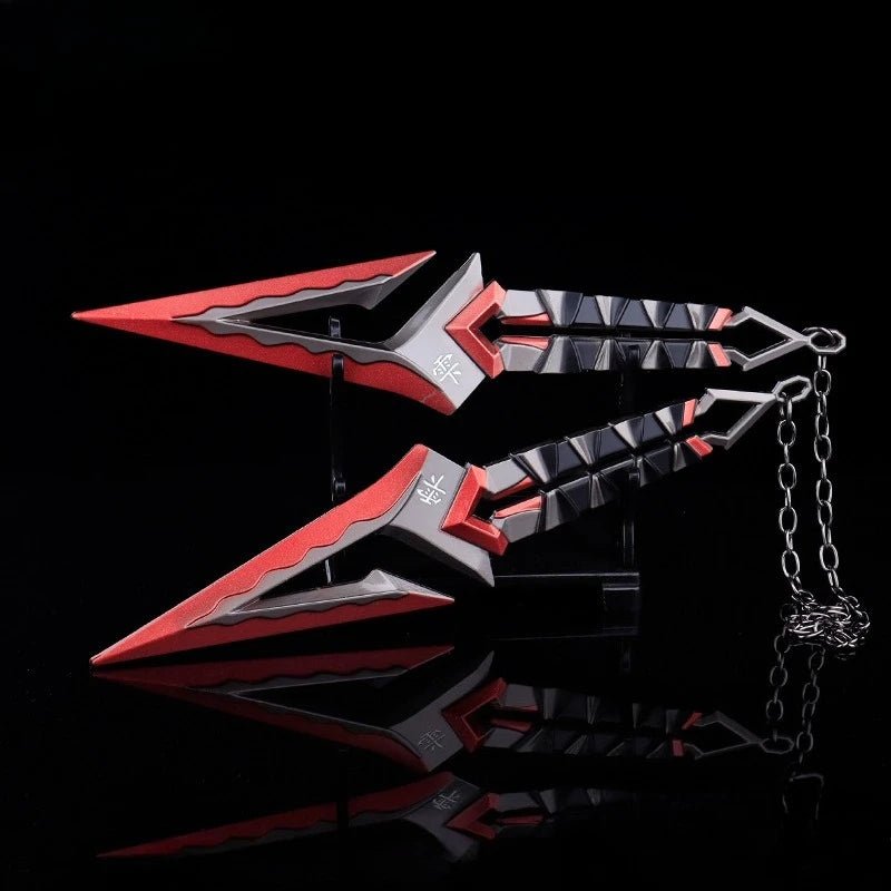 16cm Valorant Knife Kuronami No Yaiba Upgrade Alloy Model Game Melee Weapon Peripherals Militery Training Knives Toys Safety Boy - STAND OUT FLEXSARAH