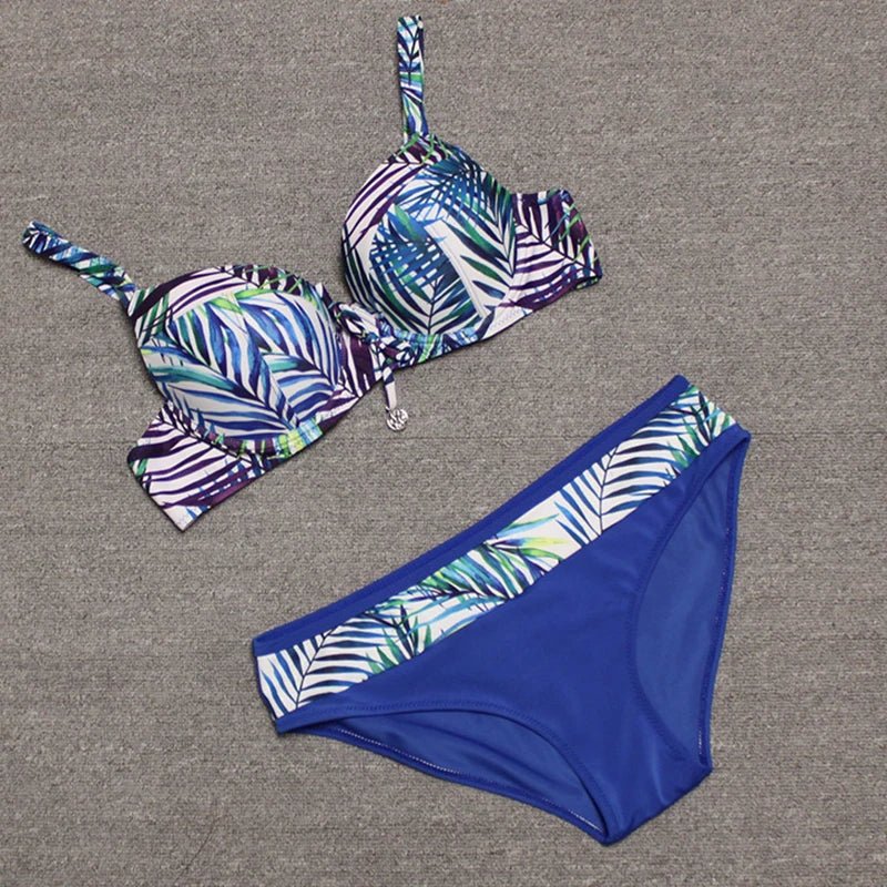 2023 New Sexy Women's Large Swimsuits Beach Bikini Push Up Female Swimwear Bikinis Set Swim Bather Wear Swimming Bathing Suit - STAND OUT FLEXSARAH