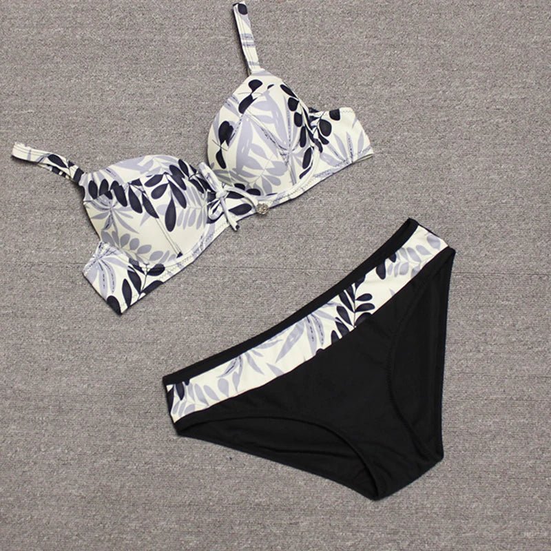 2023 New Sexy Women's Large Swimsuits Beach Bikini Push Up Female Swimwear Bikinis Set Swim Bather Wear Swimming Bathing Suit - STAND OUT FLEXSARAH
