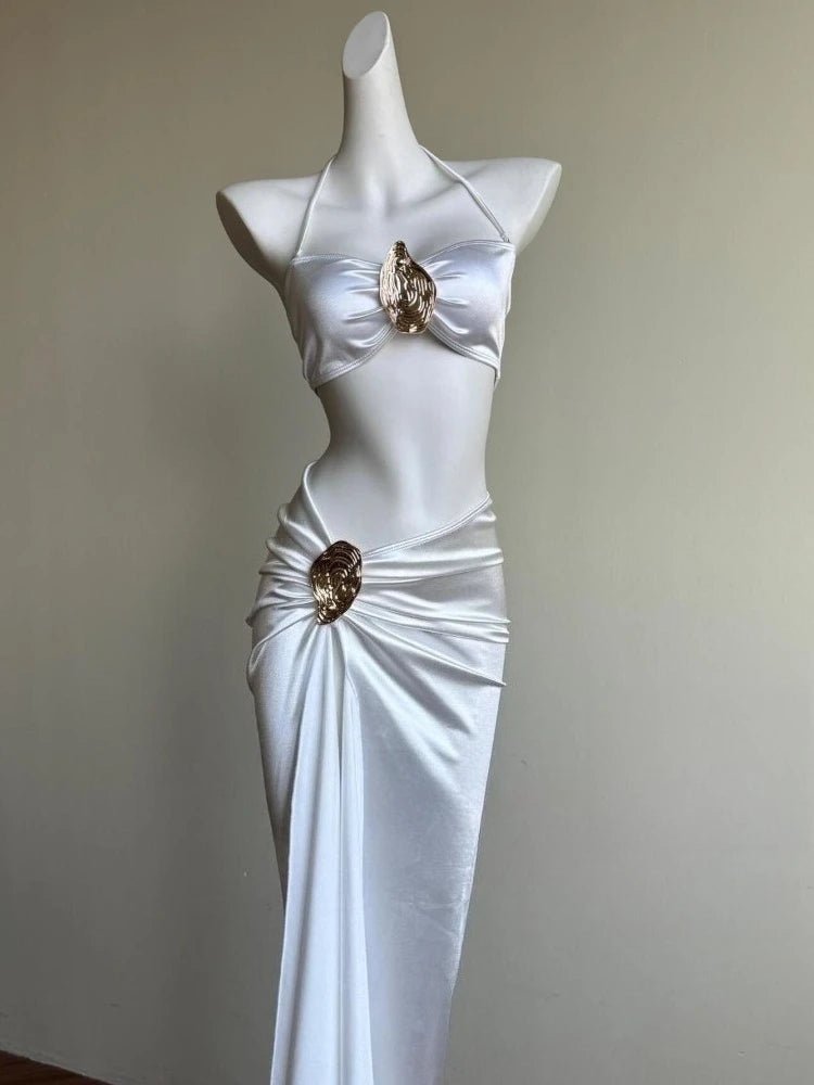 2026 Sexy Elegant Bow Two Piece Bikini Set High Waist Bottom Cute Style Soft Swimwear Beach Bathing Suit for Women Summer New - STAND OUT FLEXSARAH