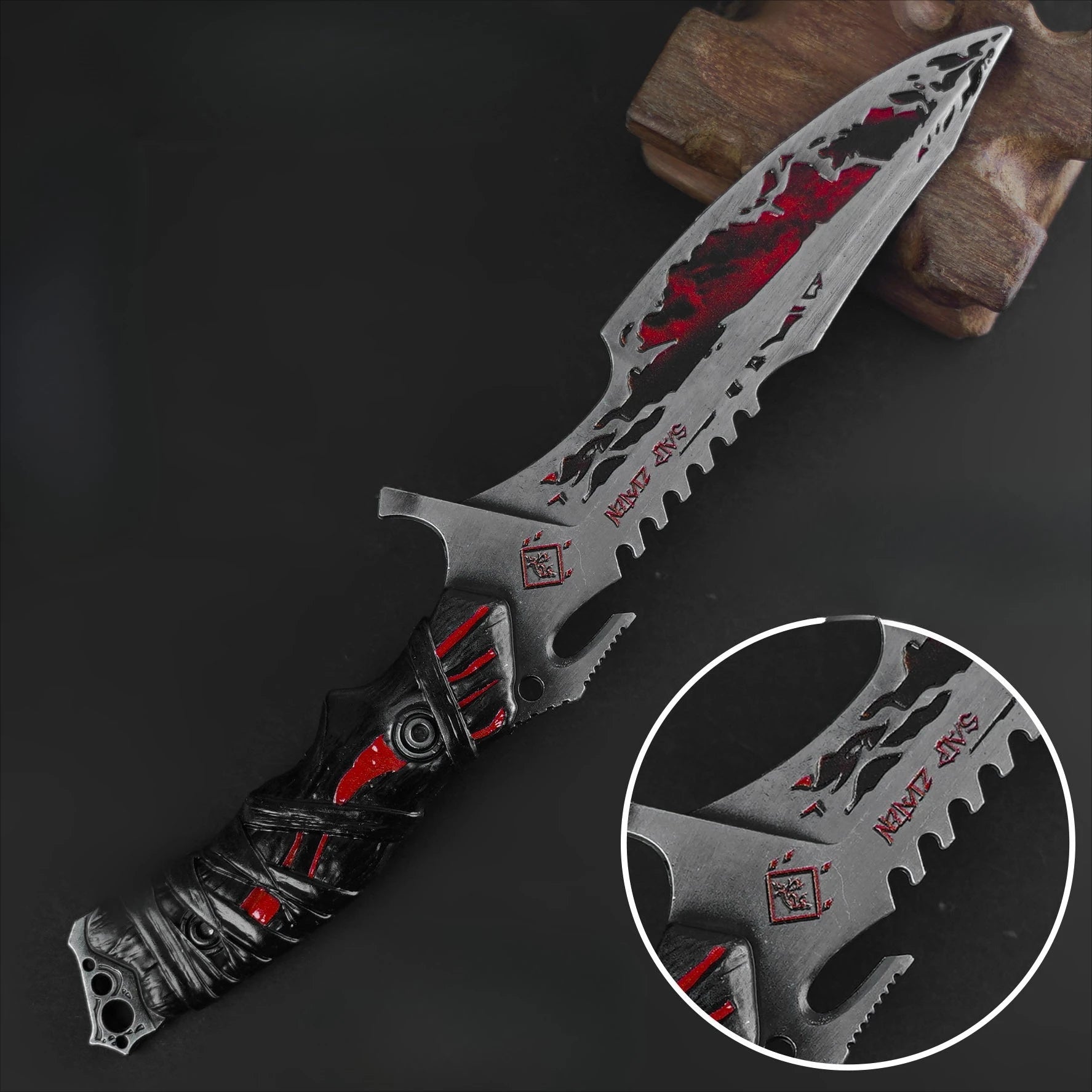 22 CM Delta Force Chinese Game Peripherals Executioner Knife Weapons Model Collectible Desk Ornaments Creative Gifts Boy Toy - STAND OUT FLEXSARAH