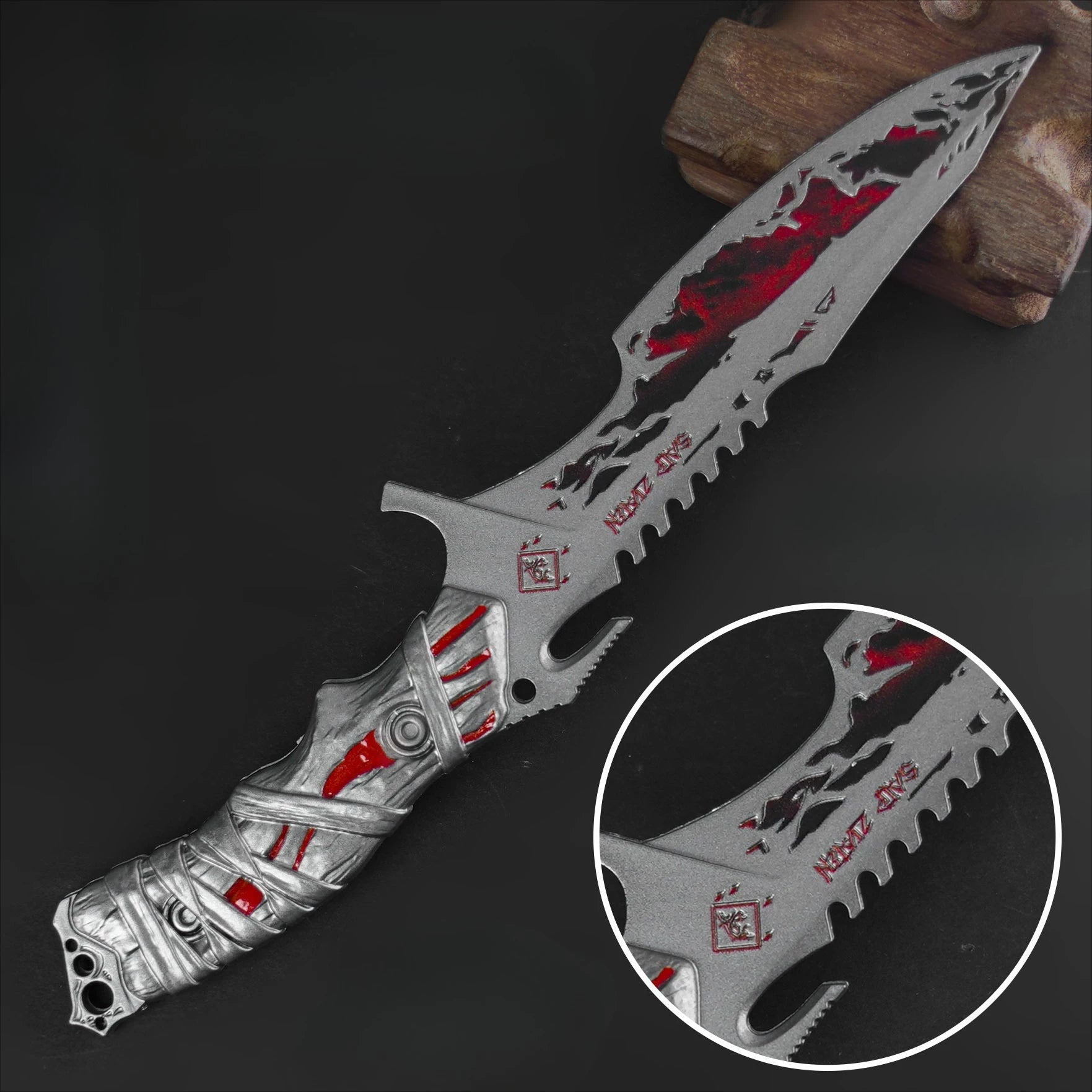 22 CM Delta Force Chinese Game Peripherals Executioner Knife Weapons Model Collectible Desk Ornaments Creative Gifts Boy Toy - STAND OUT FLEXSARAH