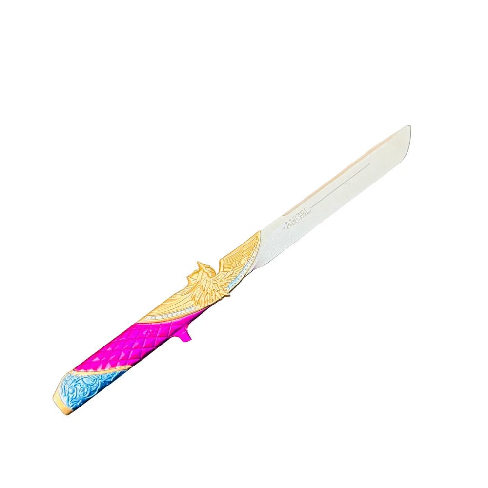 22cm 8.66in Delta Force Dark Star Katana Game Model Props Samurai Sword Unsharpened Decorative Craft Knife Desktop Display Gift - STAND OUT FLEXSARAH