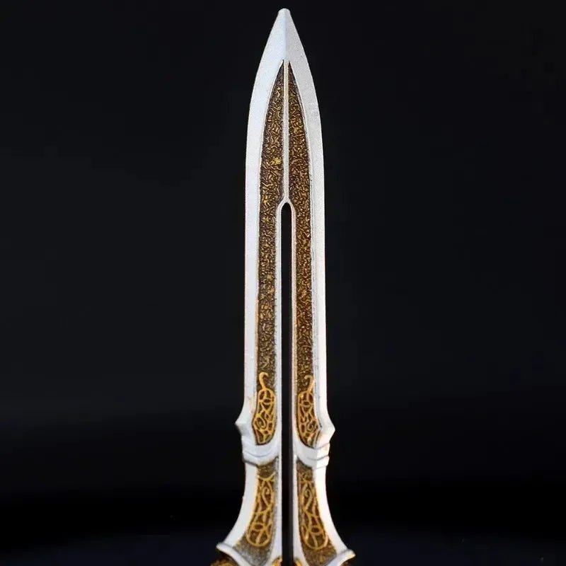 22cm God of War Blade of Olympus Weapon Kratos Zeus Anime Game Metal Weapon Model Katana Samurai Sword Keychains Crafts Gift Toy - STAND OUT FLEXSARAH