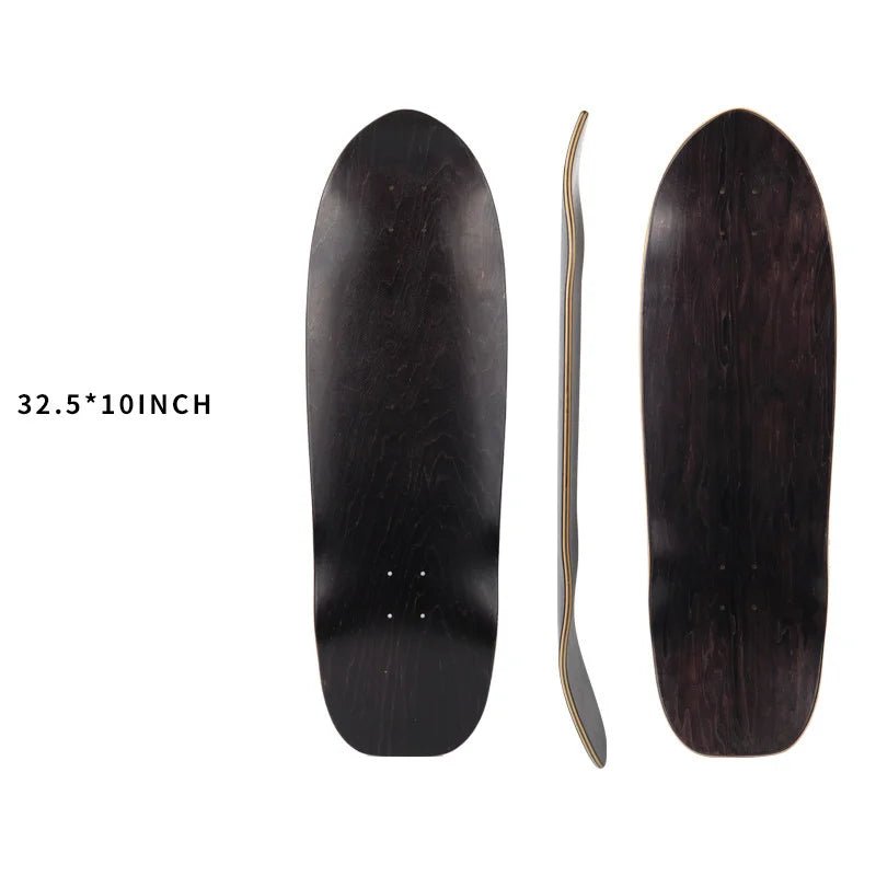 28/30/31/33/36 Inch Skate Board Smooth Maple DIY Skateboard Longboard Blank Land Surfboard Deck Short Board For Outdoor Sports - STAND OUT FLEXSARAH