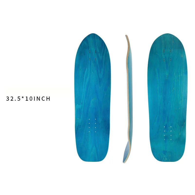 28/30/31/33/36 Inch Skate Board Smooth Maple DIY Skateboard Longboard Blank Land Surfboard Deck Short Board For Outdoor Sports - STAND OUT FLEXSARAH