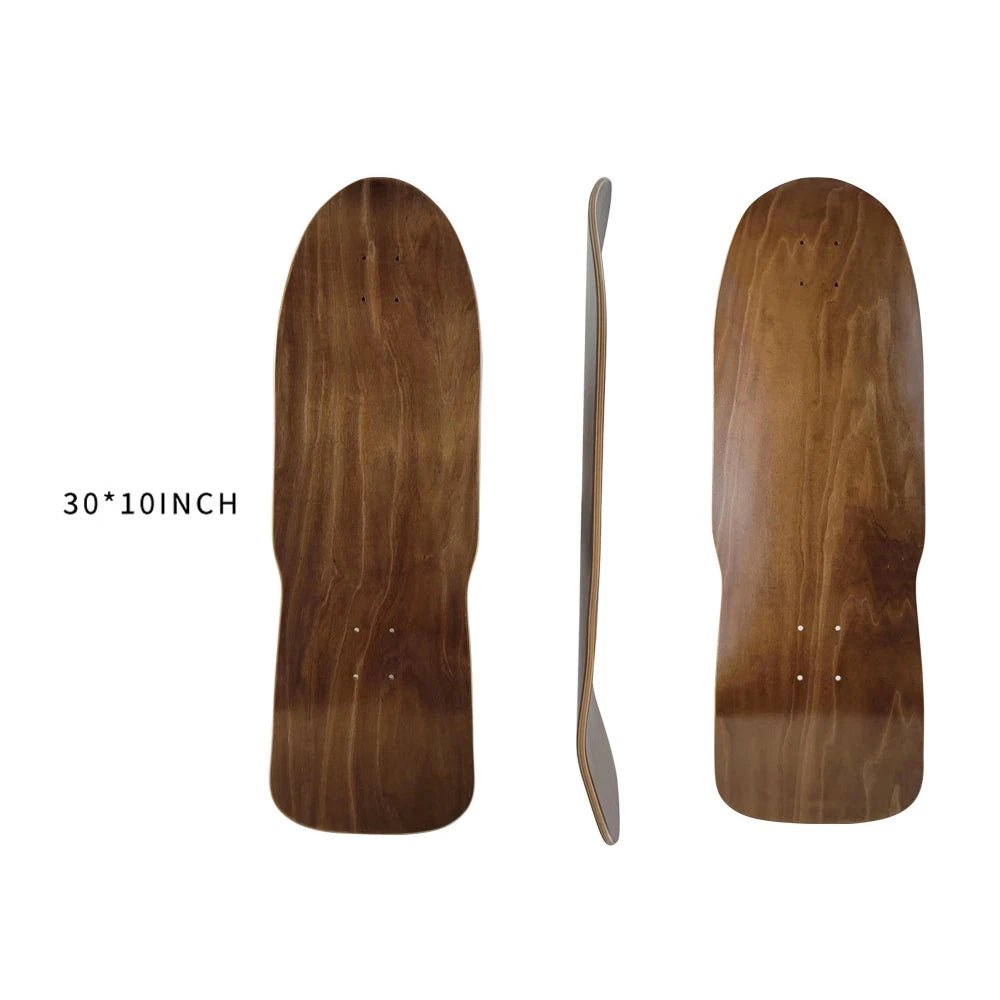 28/30/31/33/36 Inch Skate Board Smooth Maple DIY Skateboard Longboard Blank Land Surfboard Deck Short Board For Outdoor Sports - STAND OUT FLEXSARAH