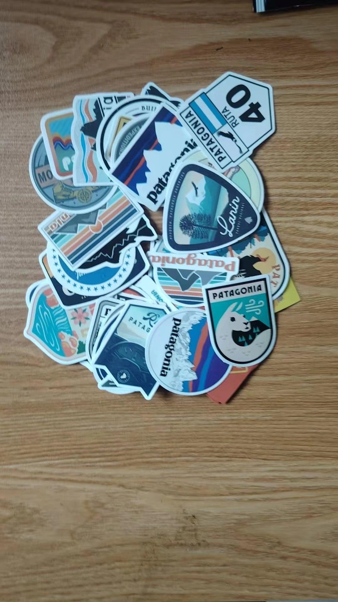 34/50pcs various trendy and cool waterproof skateboard car stickers - STAND OUT FLEXSARAH