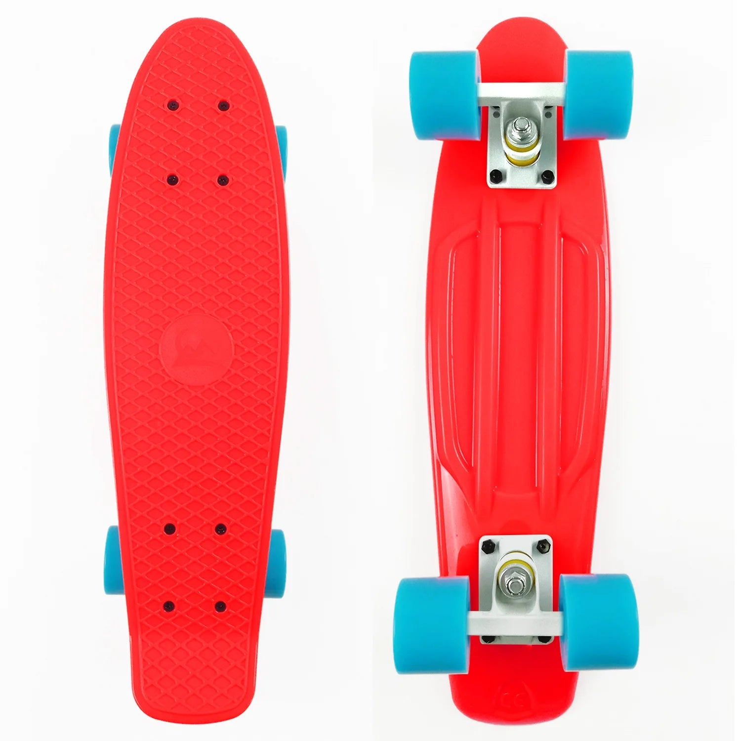 58cm Skate Board Kids Leaner Retro Cruiser 22inch Children Skateboard - STAND OUT FLEXSARAH