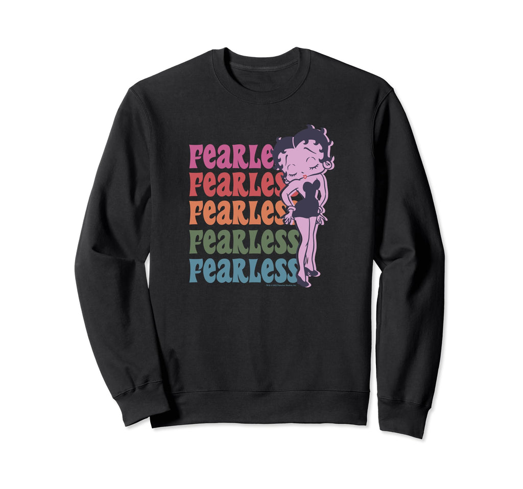 Betty Boop Pride Fearless Doll Sweatshirt - Streetwear Style Men Women