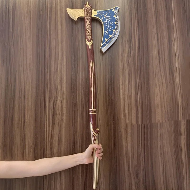 92cm Kratos Katana Axe Anime God of War 4 Cosplay Prop Athena Leviathan Blade Chaos Sword Real Japanese Katana Samurai Sabre Toy - STAND OUT FLEXSARAH
