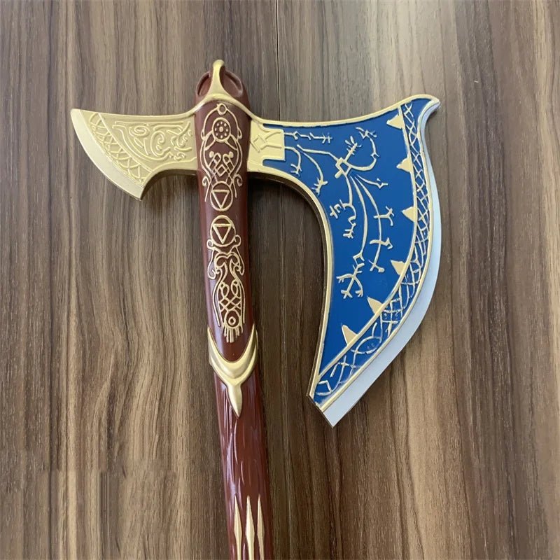 92cm Kratos Katana Axe Anime God of War 4 Cosplay Prop Athena Leviathan Blade Chaos Sword Real Japanese Katana Samurai Sabre Toy - STAND OUT FLEXSARAH