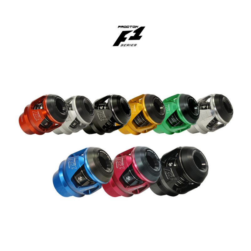 Honda - CB 600 F Hornet (2008-2014) - Procton Racing Rotational Impact System – Frame Sliders F1