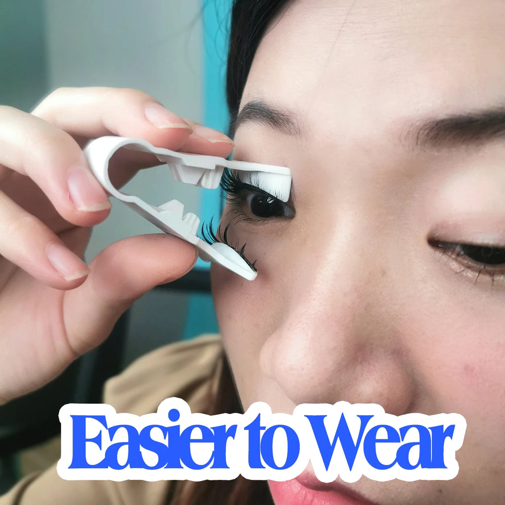 Magnet Lash, Reusable Wispy Faux Mink Strip Lashes Kit With Portable Mirror Case & Applicator, Wholesale Custom Logo Magnet Lash