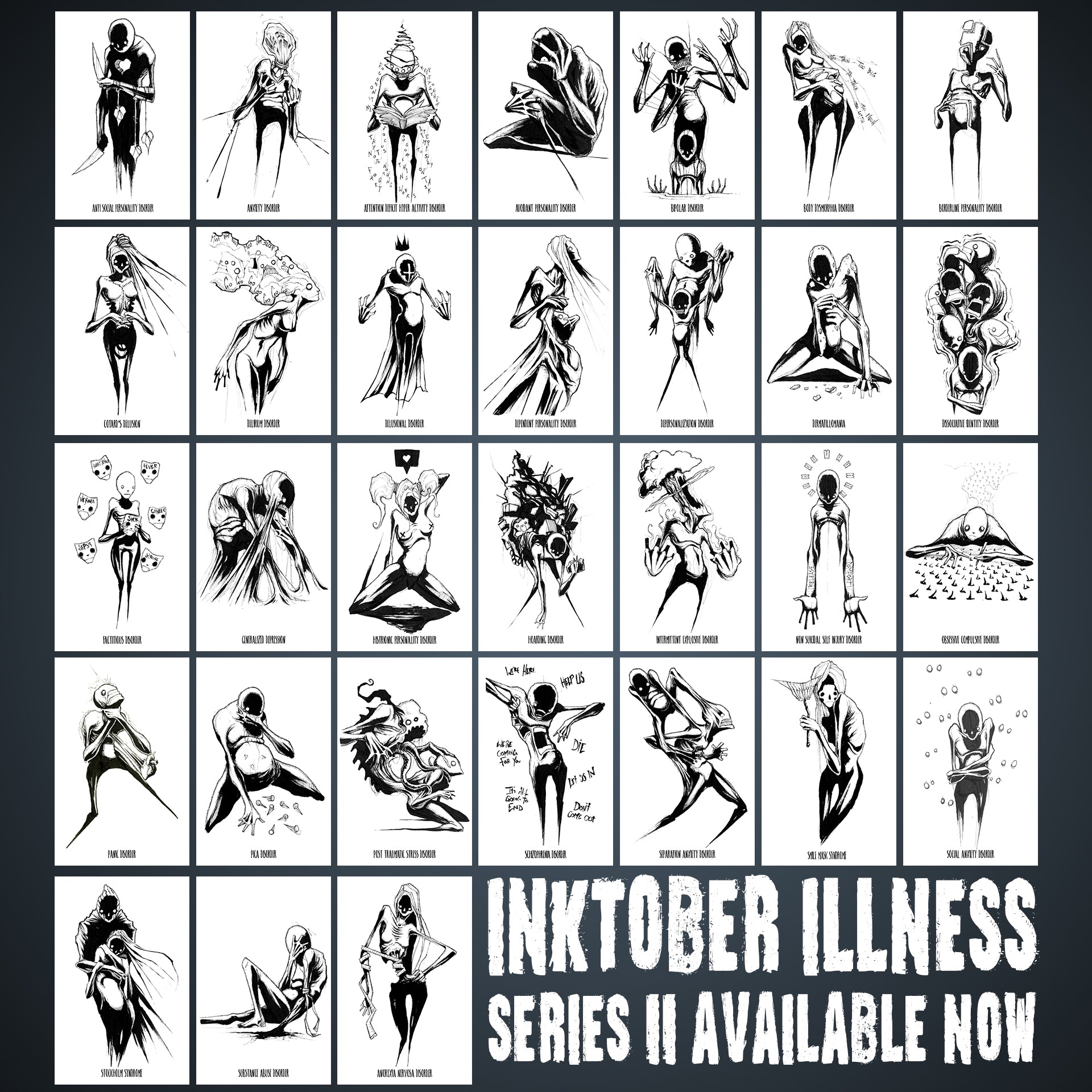 It's All In Your Head Series 2 Prints