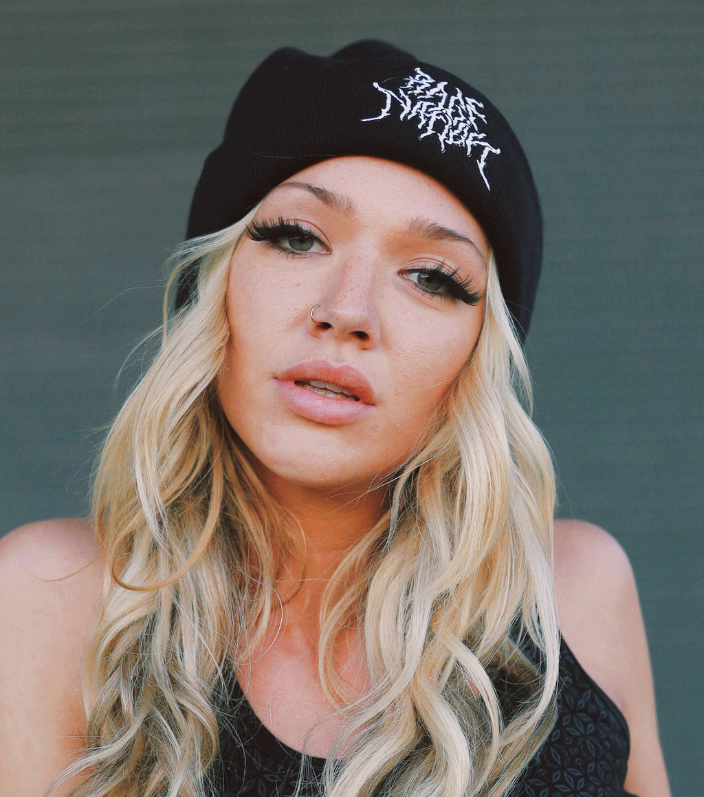 END THE HATE V1 • Knit Beanie