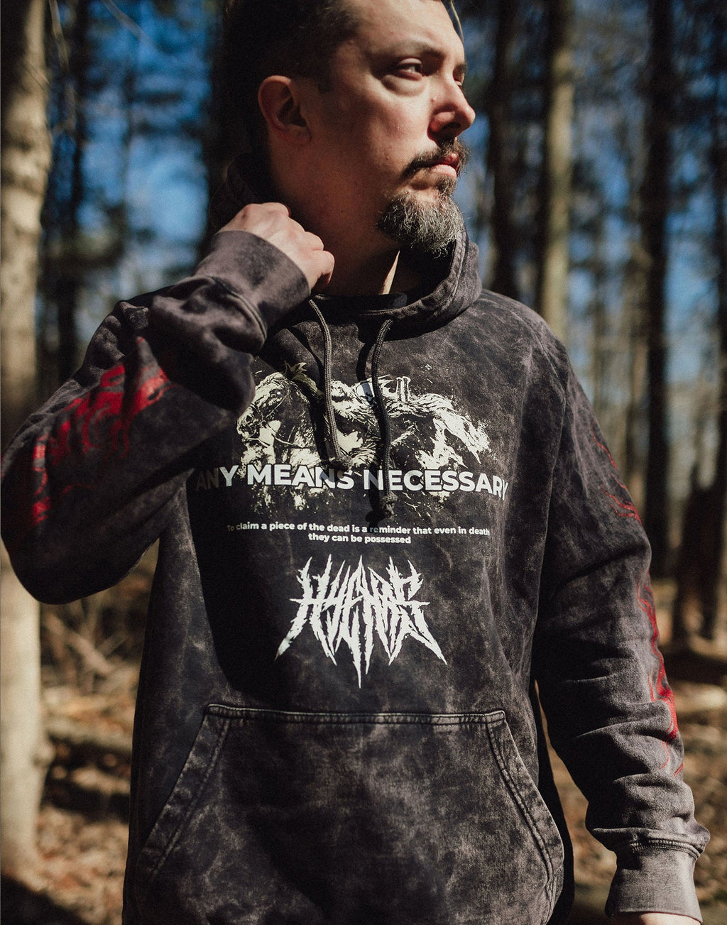 Reclaimer Pullover Hoodie Vintage Black