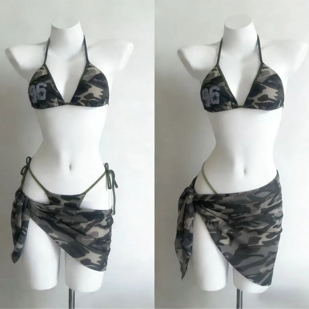 2026 Sexy Elegant Bow Two Piece Bikini Set High Waist Bottom Cute Style Soft Swimwear Beach Bathing Suit for Women Summer New