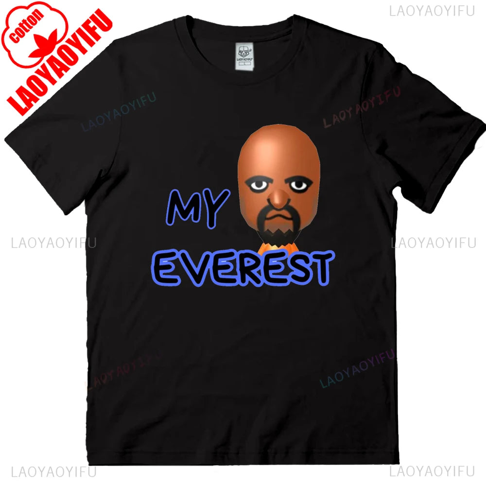 Mii Need A Blunt Retro Shirt Inappropriate Tees Dank Meme Shirt Funny Meme Clothes Round Neck Short-sleeve Simple Style