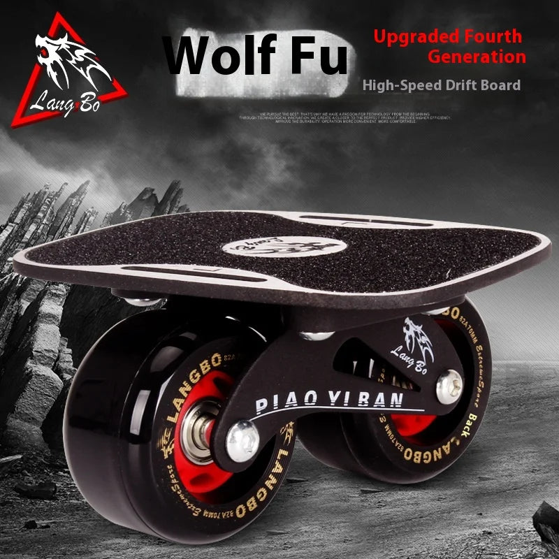 The4th Generation Drift Board Land Surfing Split Skateboard Vitality Board for Adults And Children