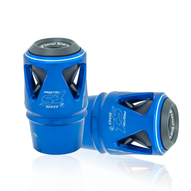 Kawasaki - Z750 (2007-2012) | Z1000 (2008-2009) - Procton Racing Rotational Impact System – Frame Sliders S1