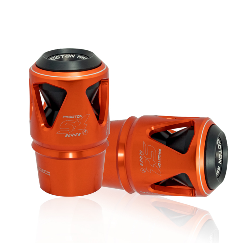 Kawasaki - Z750 (2007-2012) | Z1000 (2008-2009) - Procton Racing Rotational Impact System – Frame Sliders S1
