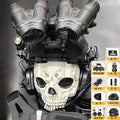 Call of Duty 19 Complete Set of Tactical Equipment Night Raid Ghost Airsoft Cosplay Prop with Vest Hemlet Belt Set for CS Gaming