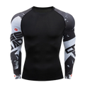 MMA T-shirt Men's Rashguard Long Sleeve Muay Thai T-shirts Gi BJJ Jiu Jitsu MMA Compression Shirt Fitness Gym Boxing Jerseys