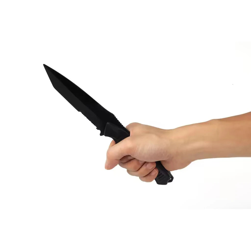 M9 Dagger Model Tactical Rubber Knife Gift Toys Military Fans Collection Game Simulation Training Props Plastic Model