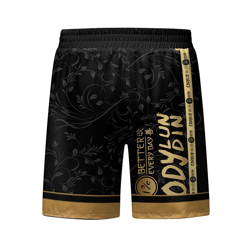 MMA Boxing Rashguard T Shirts+Pants Suit Men's Jiu Jitsu BJJ Boxing Jerseys MMA Compression T-Shirts Muay Thai Shorts Sportsuit
