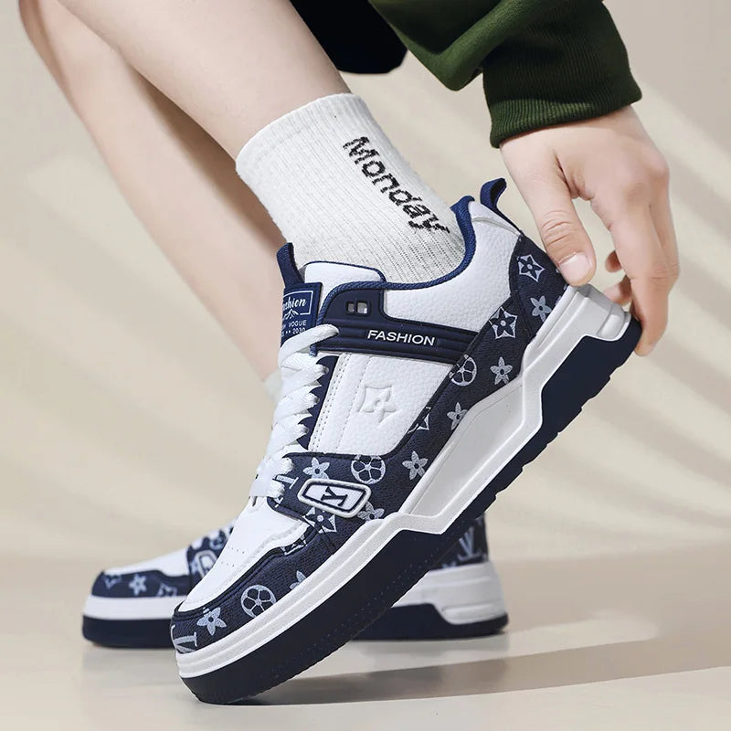 Classic Brand Designer Shoes For Men Street Style Skateboard Shoes Men Casual Sneakers Comfortable Platform Men's Sports Shoes