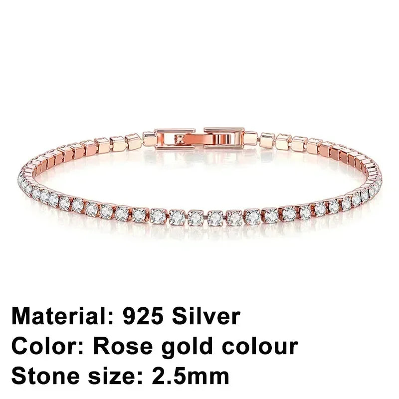 New 925 sterling silver sparkling exquisite women's and men's charm jewelry Valentine's Day surprise European gift