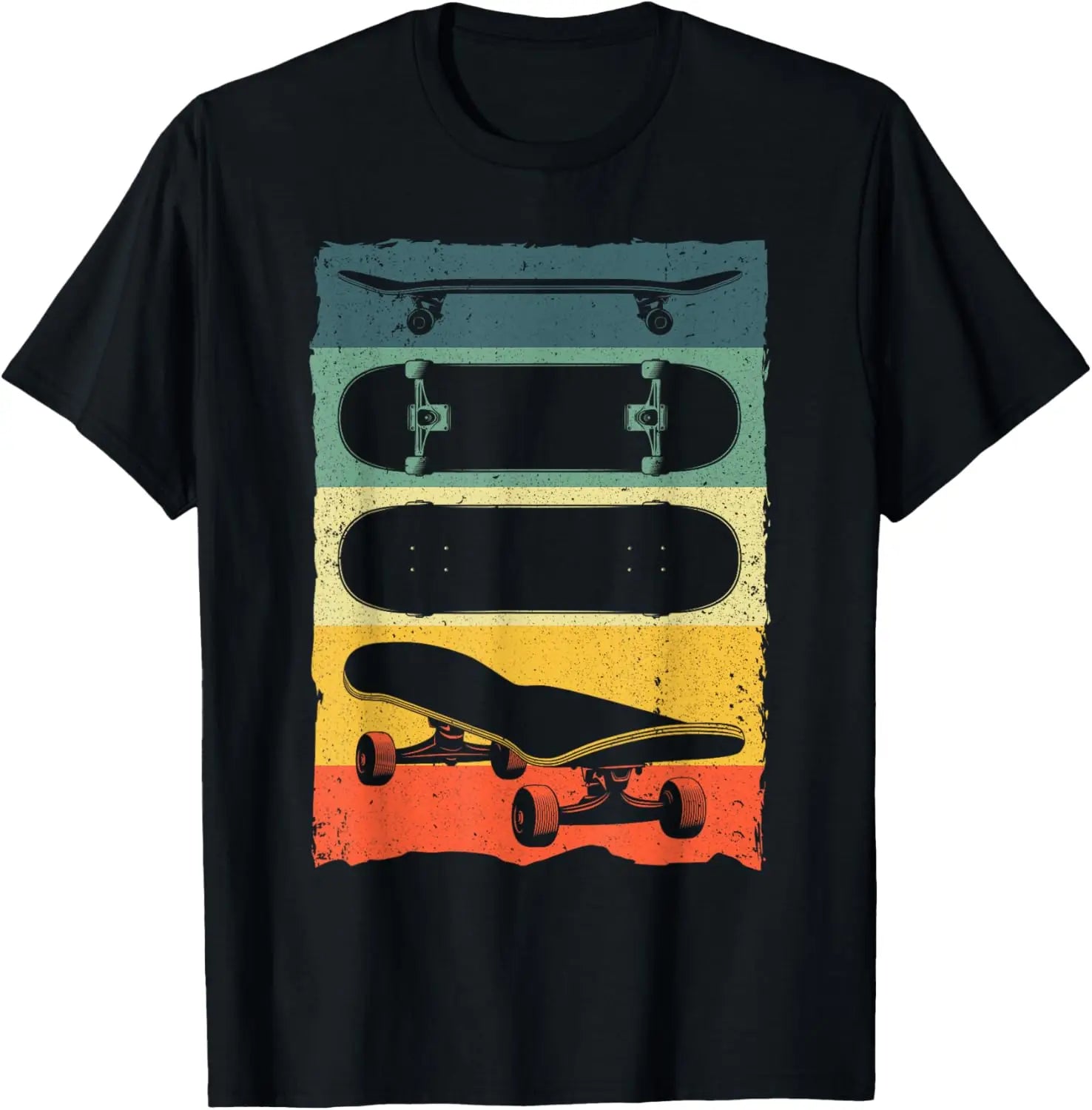 Cool Skateboard Art for Men Women Skateboarding Skateboarder T-Shirt Graphic T Shirts Funny Shirt Camisas Streetwear