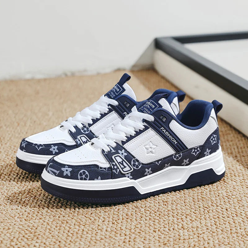 Classic Brand Designer Shoes For Men Street Style Skateboard Shoes Men Casual Sneakers Comfortable Platform Men's Sports Shoes