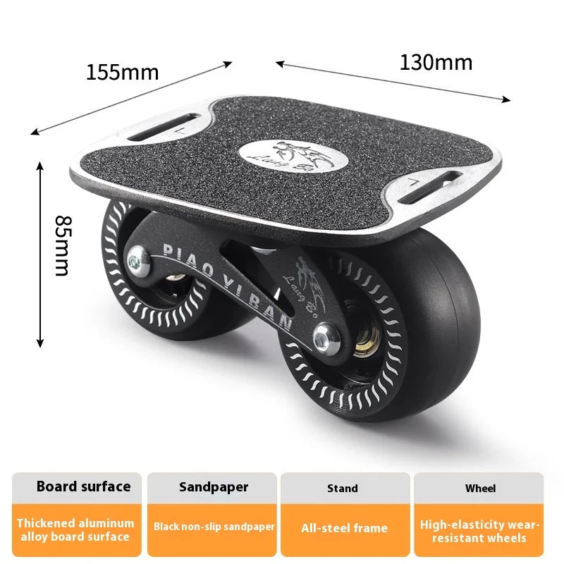 The4th Generation Drift Board Land Surfing Split Skateboard Vitality Board for Adults And Children