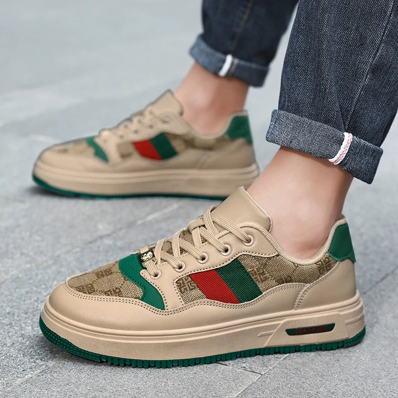 2026 Couple Style Board Shoes Retro All Comfortable Street Fashion Shoes Non-slip Wear Outdoor Casual Board Shoes