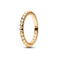 925 Sterling Silver gilding Rings Gold Color Sparking Popular LOVE Wedding Ring Certified Women Engagement Jewelry Anniversary