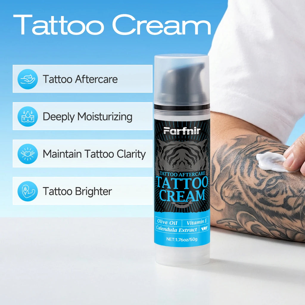 Tattoo Care Kit (Aftercare + Cleansing): Comprehensive care for new tattoos—cleansing, hydration, and moisturizing nourishment.