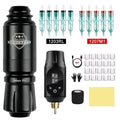 Tattoo Gun Kit - Tattoo Machine Kit Tattoo Pen Kit for Beginners Rotary Tattoo Pen Type Machine Kit Complete Tattoo Supplies