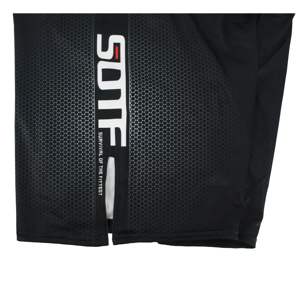 MMA High Split Shorts Boxing Kickboxing Muay Thai Fight Shorts Adult Youth Fightwear BJJ Jiu Jitsu Grappling Trunks