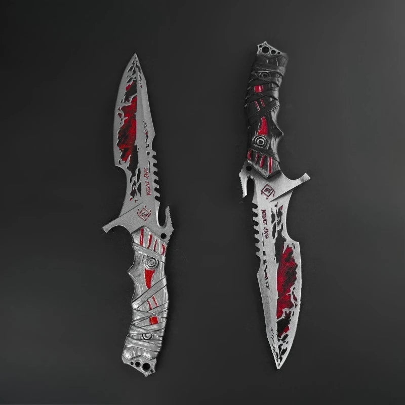 22 CM Delta Force Chinese Game Peripherals Executioner Knife Weapons Model Collectible Desk Ornaments Creative Gifts Boy Toy
