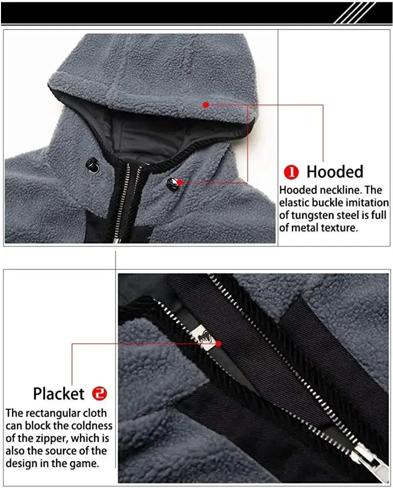 Call of Duty 6 Cosplay Costume Jacket Tf141 Team Uniform Ghost Combat Suit Clothes Ghost Mask Hoodie Coat Outfit For Men Women