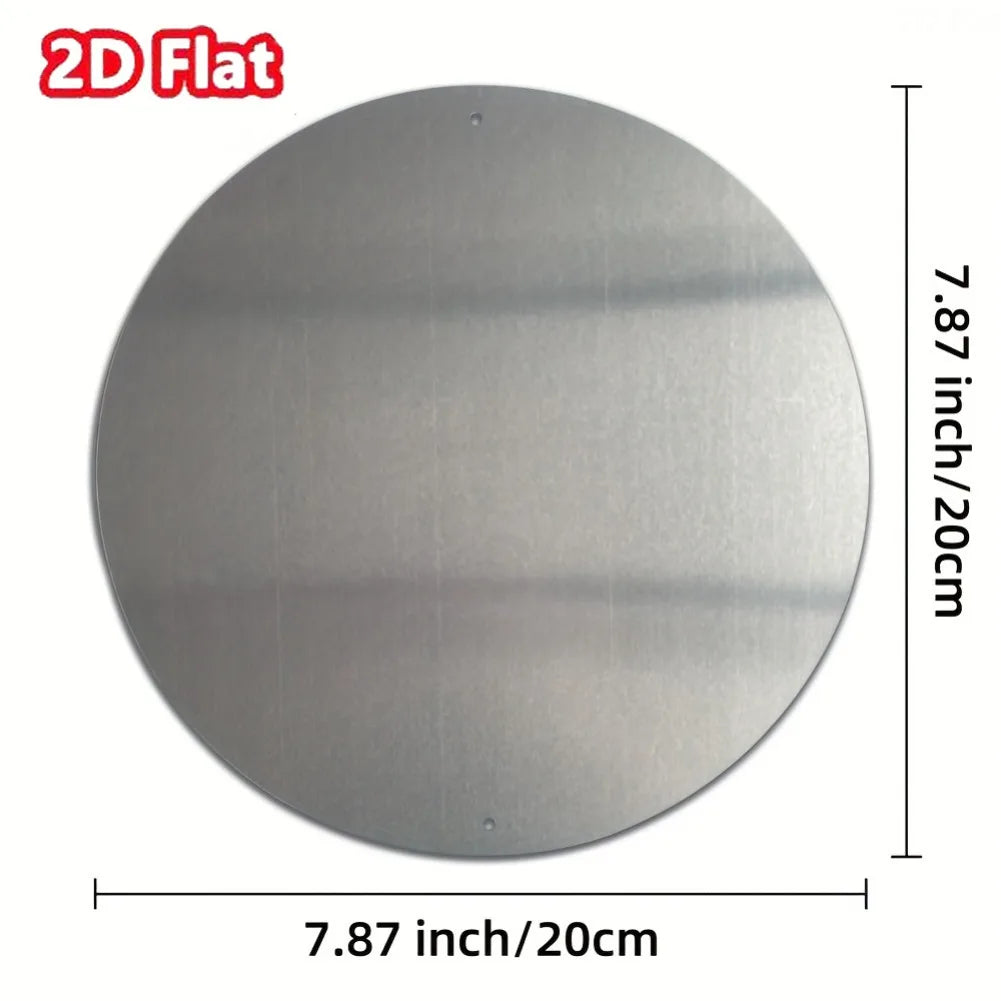 2D Flat 1pc NEW 8” Round Kratos Metal Wall Sign - God of War Tin Video Game Art, Ideal for  Theme Spaces