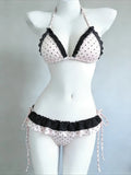 Sexy Women 2 Piece Bikini Set High Waisted Push Up Padded Swimwear Comfortable Soft Fabric Beach Outfit Summer Vacation 2026 New
